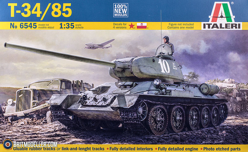 T-34/85 Zavod 183 Mod.44 (6545) 1:35 - Kits - Britmodeller.com