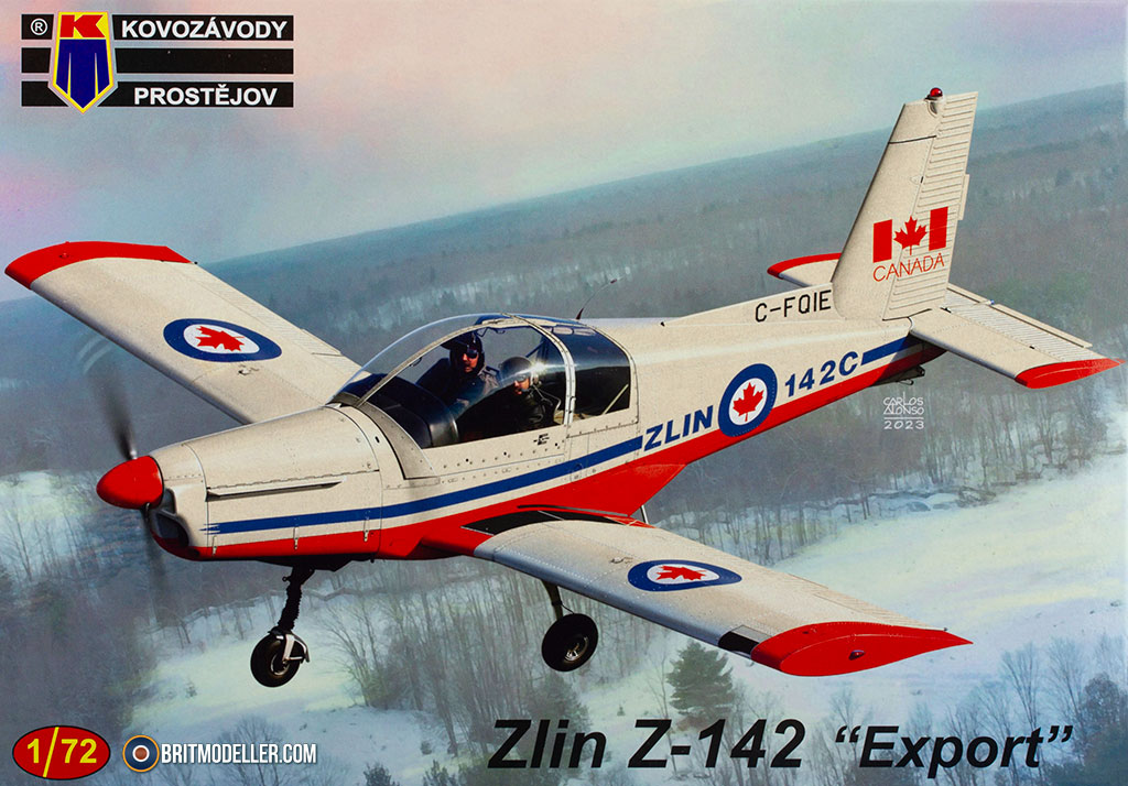 Zlín Z-142 Export (KPM0407) 1:72 - Kits - Britmodeller.com