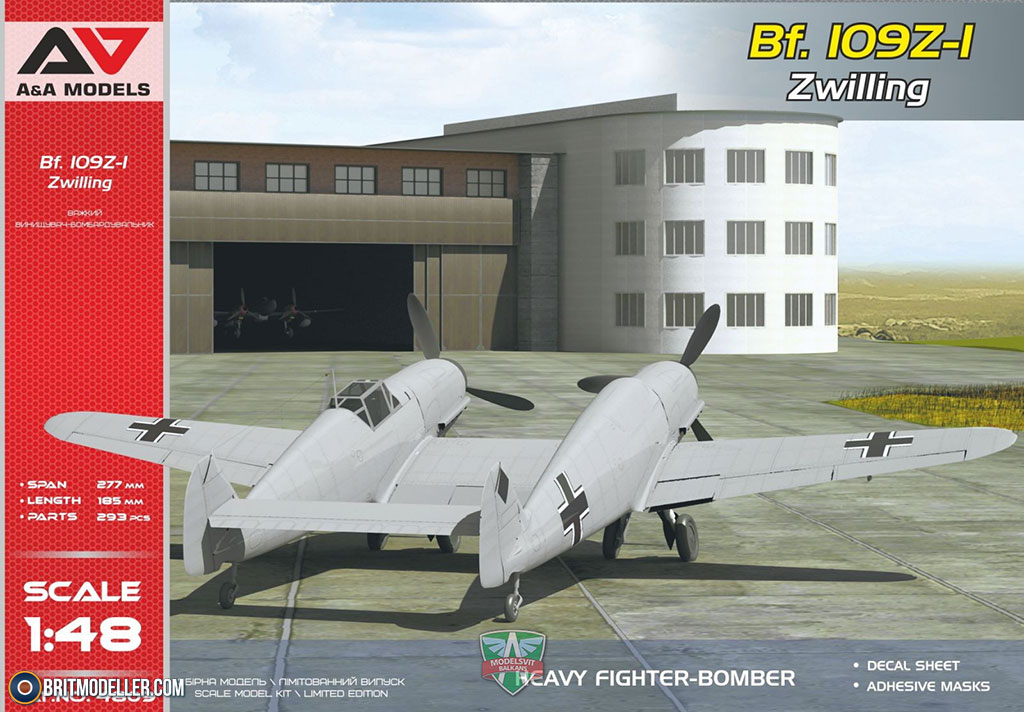 Bf.109Z-I Zwilling (4809) 1:48 - Kits - Britmodeller.com