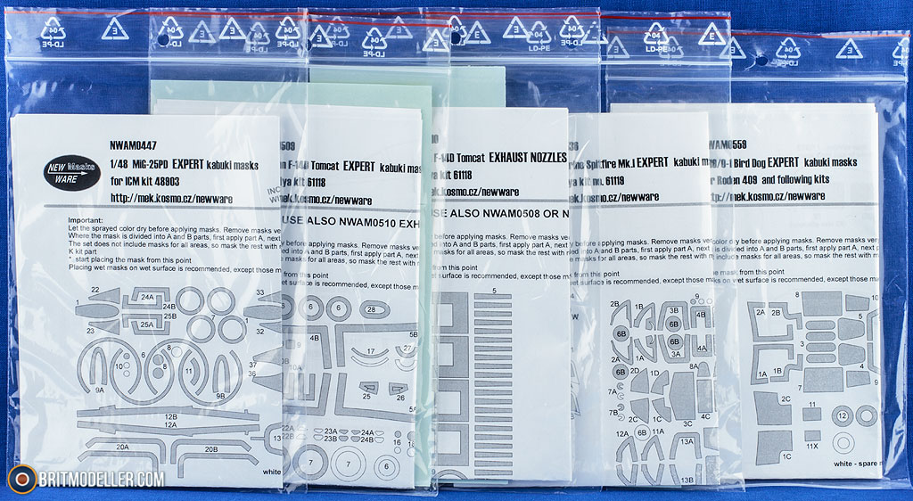 EXPERT for AMK kit New Ware kabuki Masks 1/72 IAI C-2/C-7 Kfir 