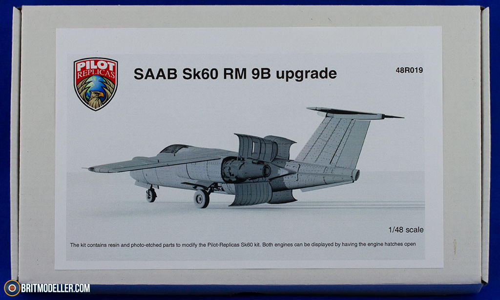 Saab Sk.60 RM9B Engine Upgrade (48R019) 1:48 - Aftermarket
