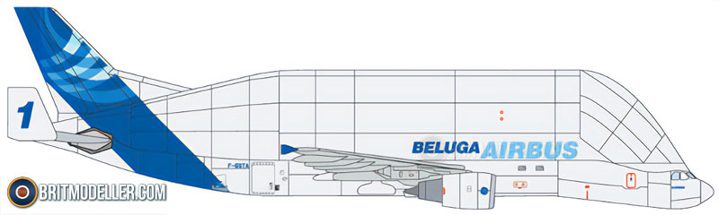Airbus A300-600ST Beluga (03817) 1:144 - Kits - Britmodeller.com