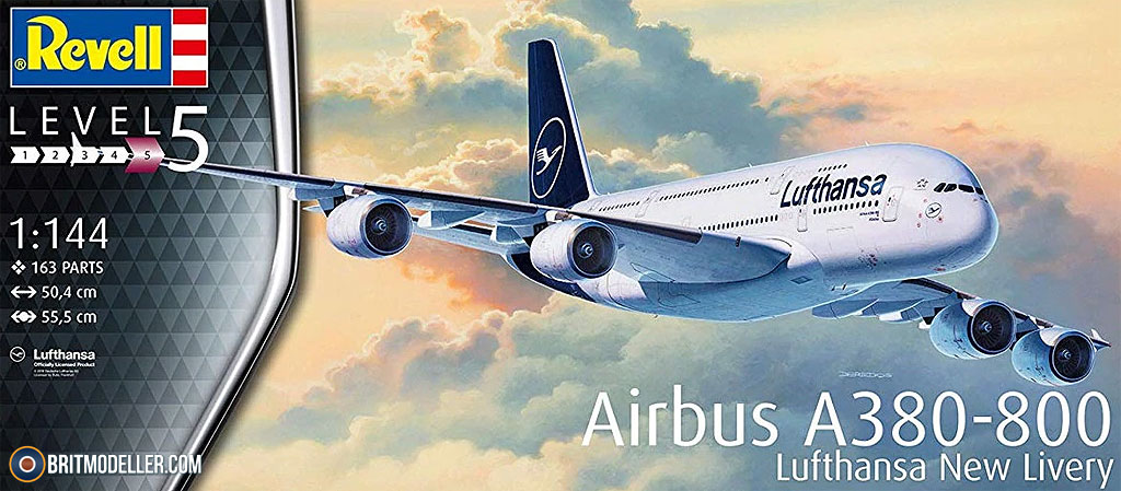 Airbus A380-800 Lufthansa New Livery (03872) 1:144 - Kits