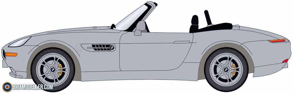 BMW Z8 - 007 The World is not Enough (05662) 1:24 - Vehicle