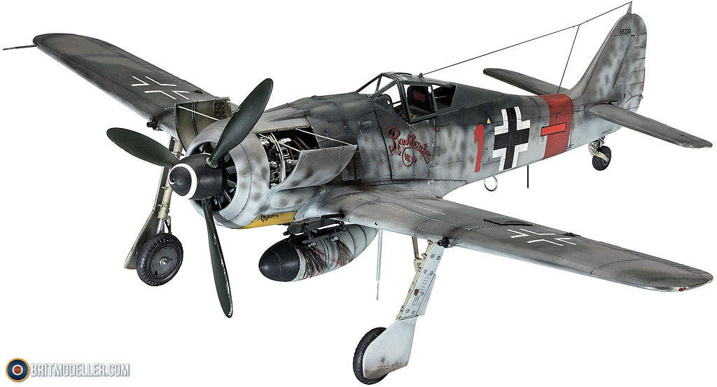 Fw190 A-8/R-2 Sturmbock. BUILD PART 1/4. Revell 1:32 03874
