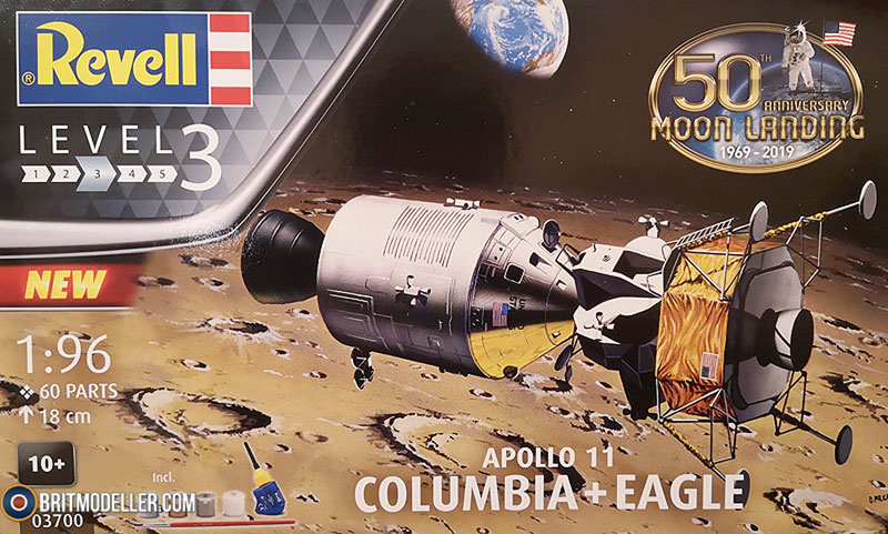 Apollo 11 Columbia & Eagle (03700) 1:96 - Sci-fi & Real Space ...