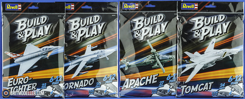 Build & Play Aircraft Kits 1:100 - Kits