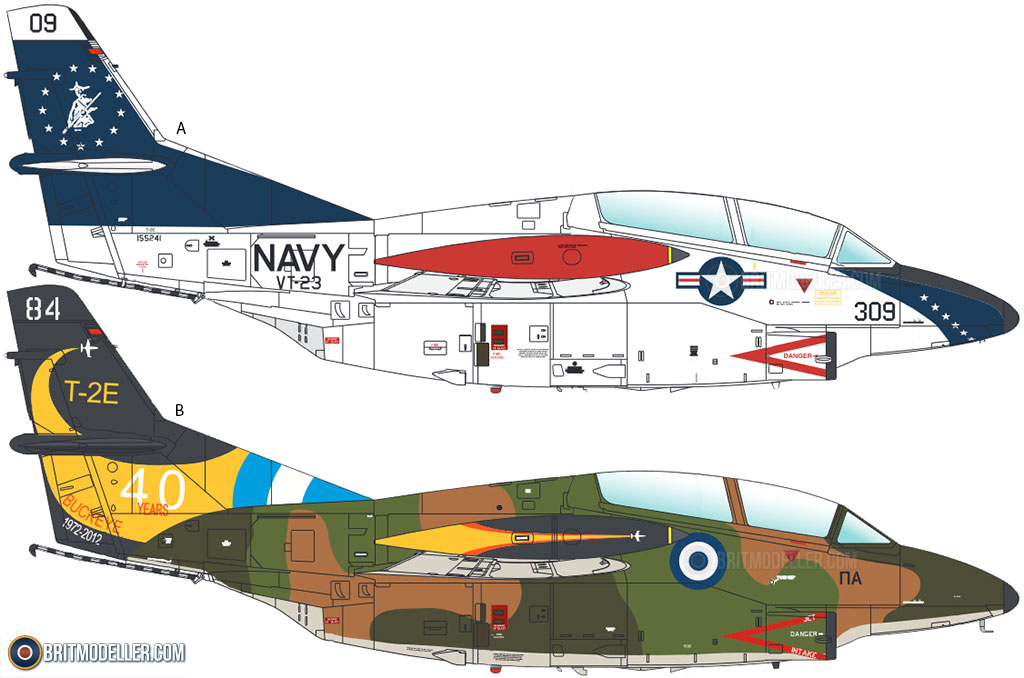 T-2C BUCKEYE 1/48 プラモデルキット AeroScale :: Special Hobby 1:48 North American T-2C Buckeye