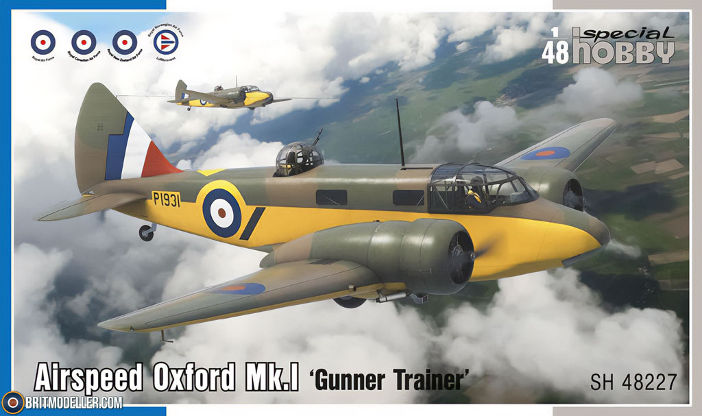 Airspeed Oxford Mk.I Gunner Trainer (SH48227) 148 Kits