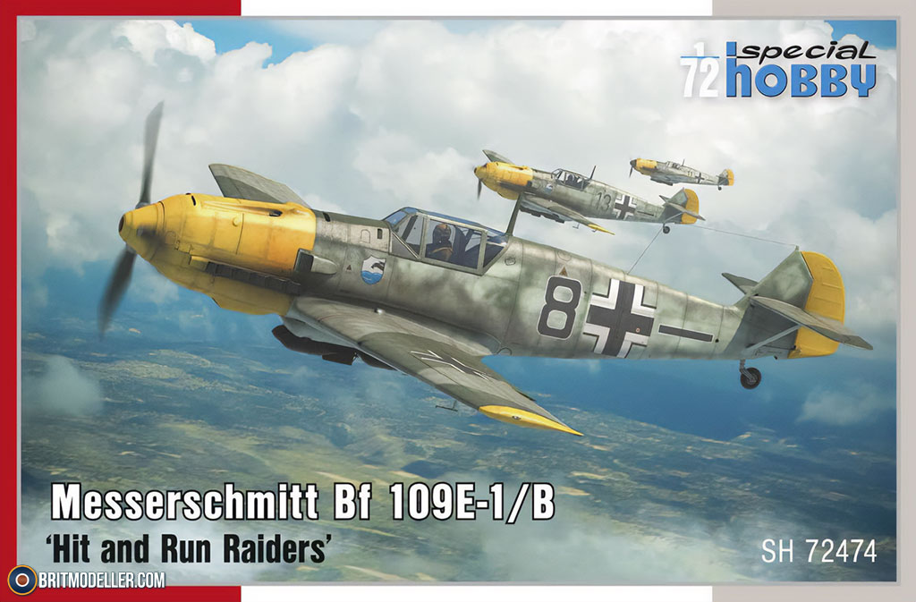 エデュアルド 1/32 11107 Bf 109 E-1〜E-4 B of B ADLERANGRIFF 1/32 - Eduard Store