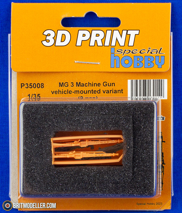 MG3 Machine Gun Vehicle Mounted Variant x 2 (P35008) 1:35 MG3 Machine Gun Vehicle Mounted Variant x 2 (P35008) 1:35