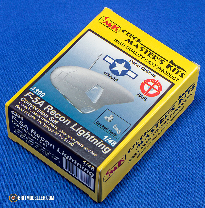 CMK 1/48 Lockheed F-5A Recon Lightning Conversion Set # 4399 CMK 1/48 Lockheed F-5A Recon Lightning Conversion Set # 4399