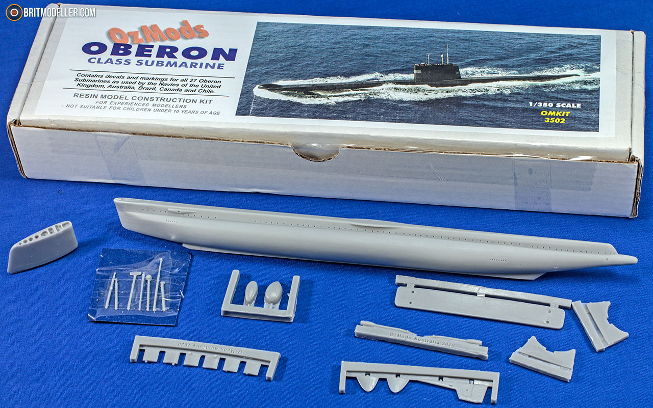New 1/350 Oberon Class Sub from OzMods The Rumourmonger