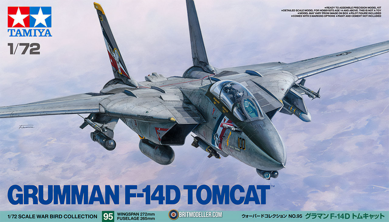 Grumman F-14D Tomcat (60795) 1:72 - Kits - Britmodeller.com