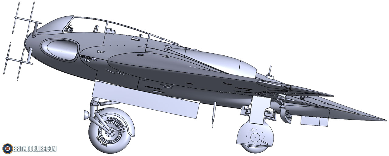 1/32 - Horten Ho.229B by Zoukei Mura - released - The