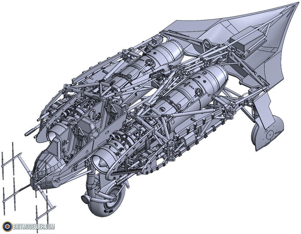 偉大な 1/32 art renders+box 3D - Mura Zoukei by Ho.229B Horten - 趣味