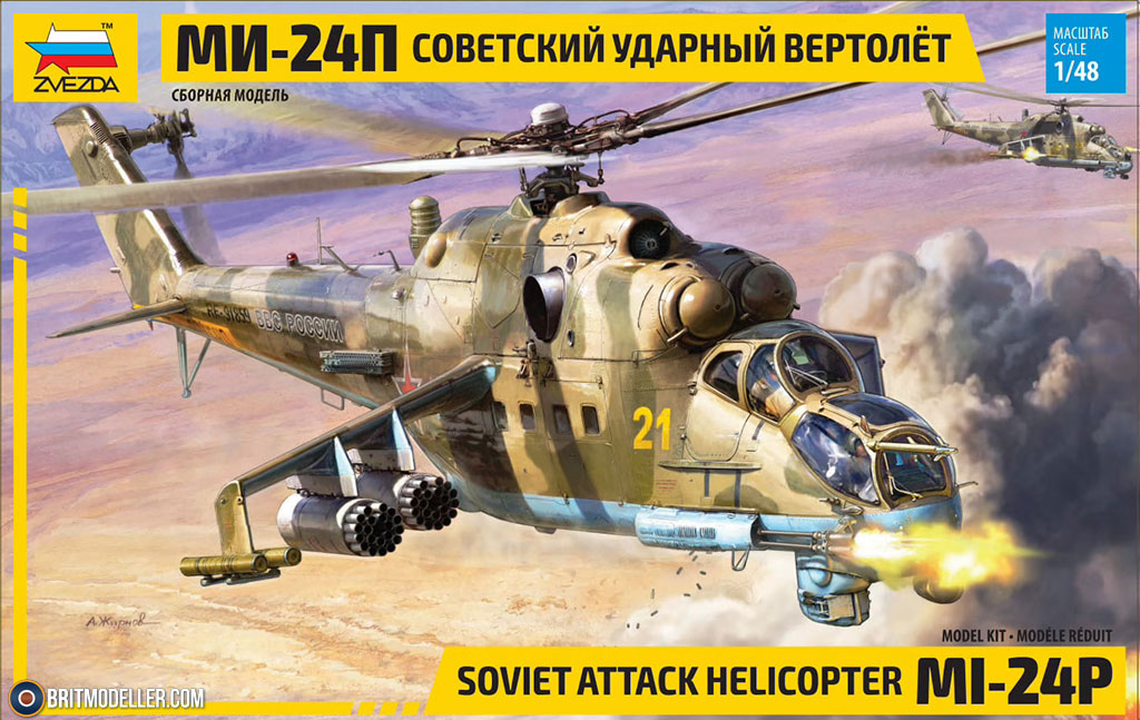 Amazon.com: Zvezda 530004823 1:48 MIL Mi-24V/VP (HIND
